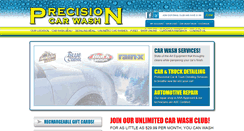 Desktop Screenshot of precisioncarwashanddetail.com